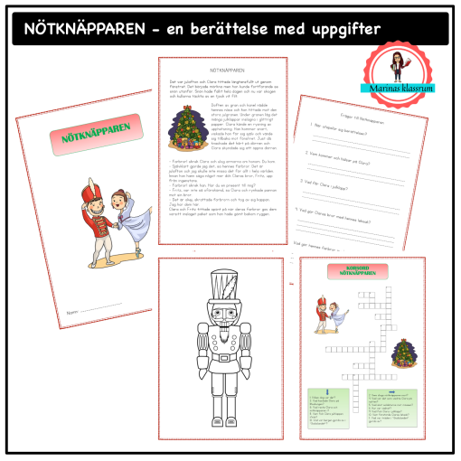 Nötknäpparen - en saga med arbetsuppgifter