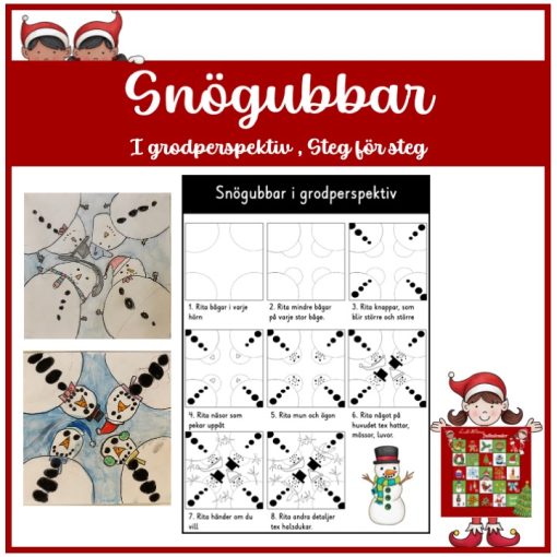 Snögubbar i grodperspektiv