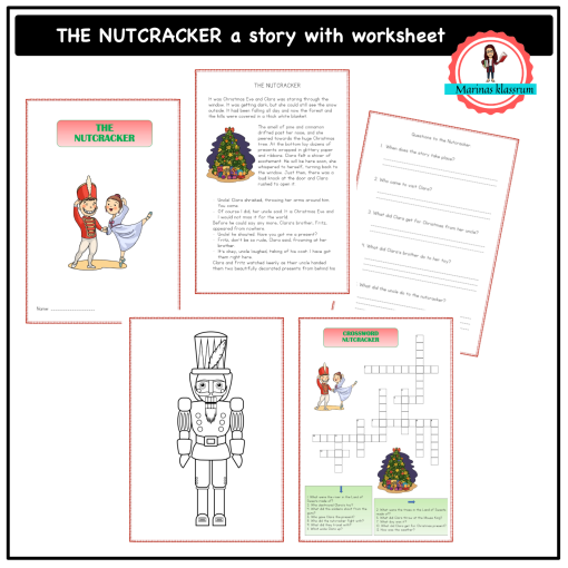 The Nutcracker - a story with worksheet