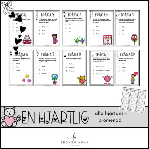 Alla hjärtans dag - tipspromenad