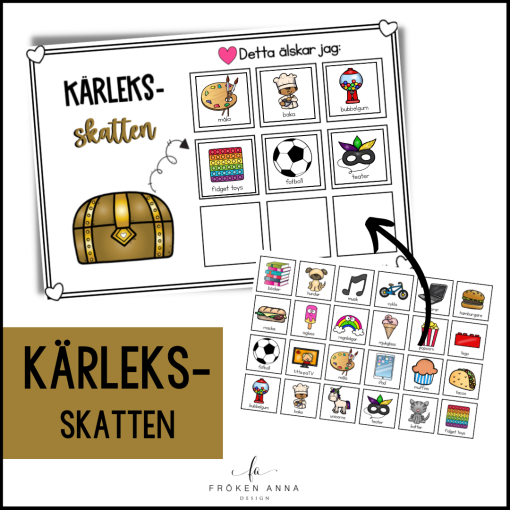 Kärleksskatten - en kreativ övning med statistik