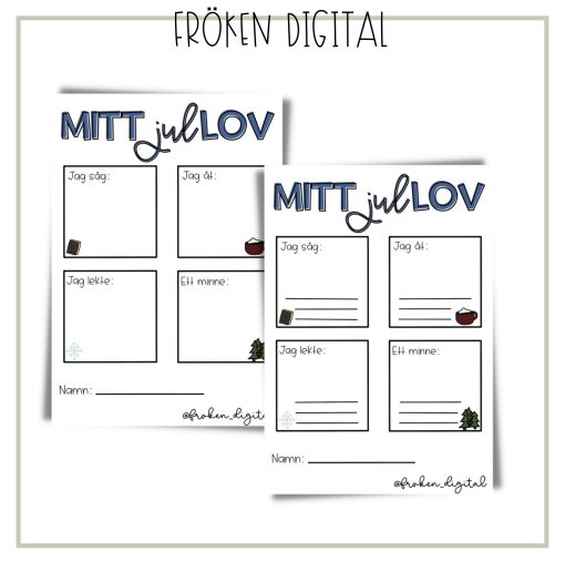 Mitt jullov