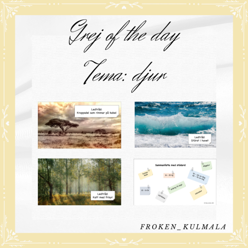 Grej of the day - Tema: djur