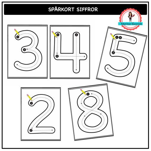 Spåra siffror