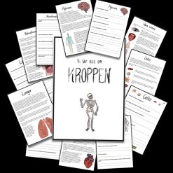 Kroppen - läsförståelsepaket