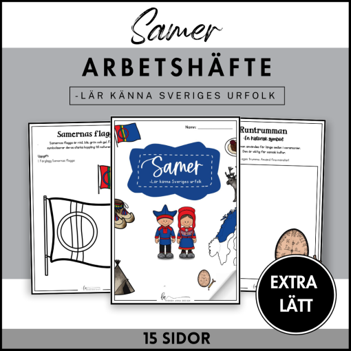 STORA arbetshäftet om Samer (Extra lätt)