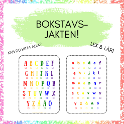 Bokstavsjakten!