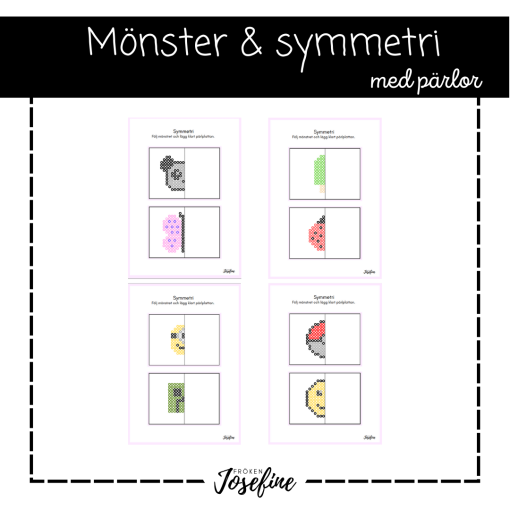 Mönster och symmetri med pärlor
