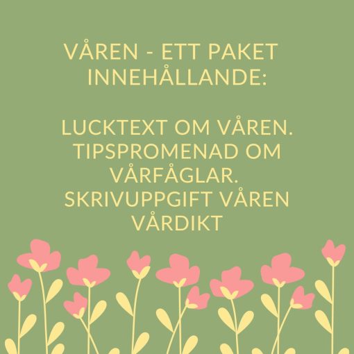 Våren - ett litet paket