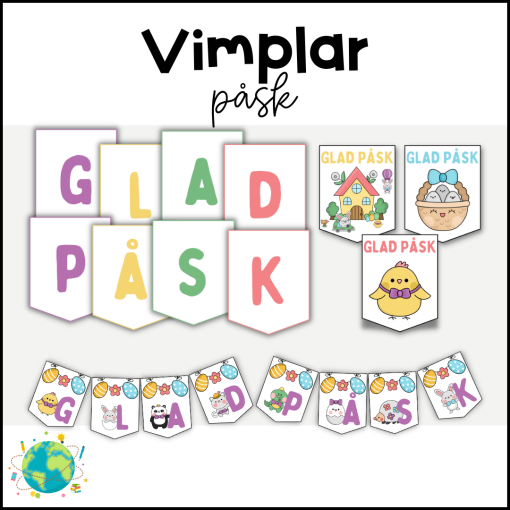 Påsk - Vimplar
