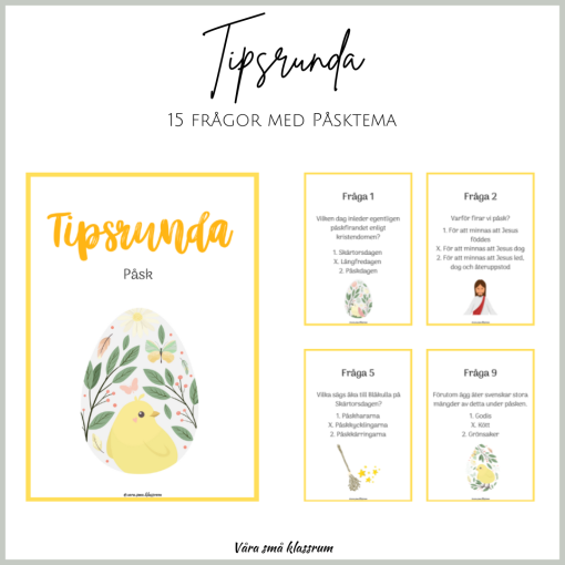 Tipsrunda - påsk