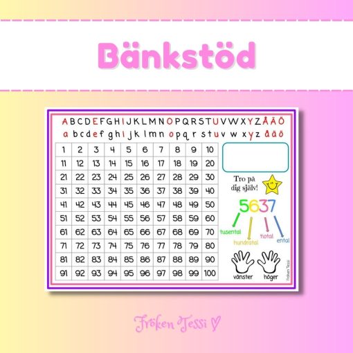 Bänkstöd