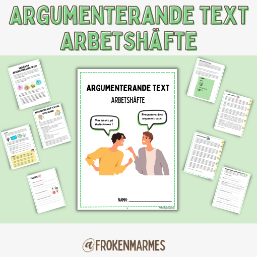 Argumenterande text - Arbetshäfte