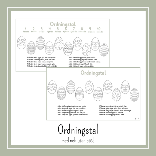 Ordnignstal