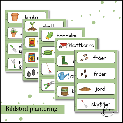Bildstöd plantering & trädgård