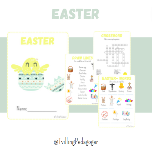 Easter- Arbetshäfte Engelska