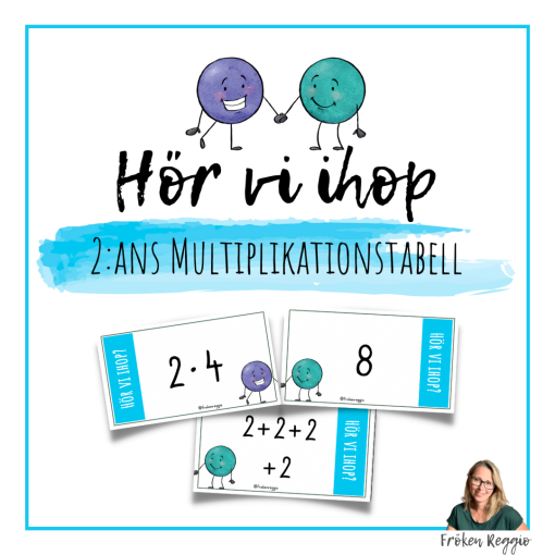 Hör vi ihop - Multiplikation 2:ans tabell