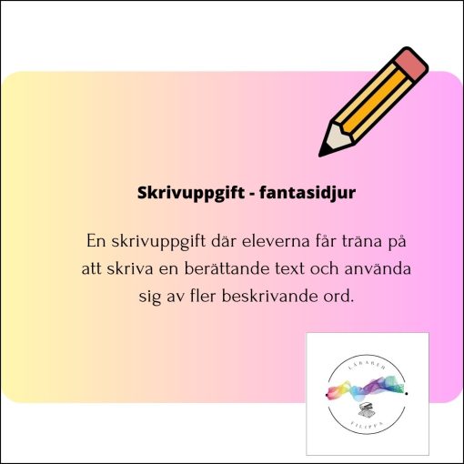 Skrivuppgift - fantasidjur