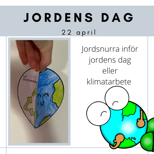 Jordens dag - jordsnurra