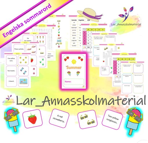 Sommarord engelska