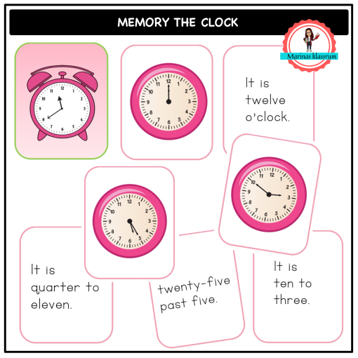 Memory - the clock
