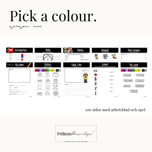 Pick a colour - säsong 1