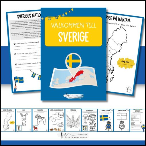 Välkommen till Sverige: arbetshäfte