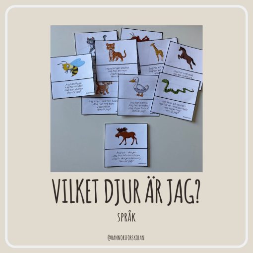 Vilket djur är jag?