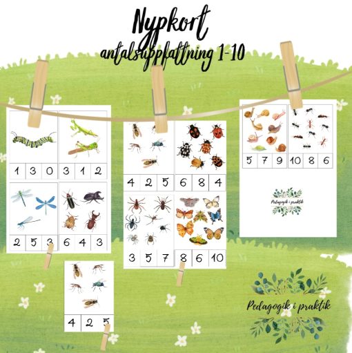 Nypkort Antal 1-10