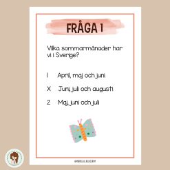 Tipspromenad - Tema sommar