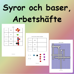 Syror och baser, Arbetshäfte