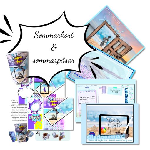 Sommarpåsar och sommarkort