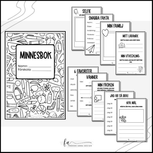 Minnesbok - förskolan