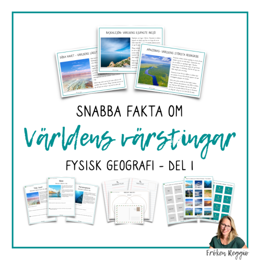 Snabba Fakta om Världens Värstingar - Fysisk Geografi - Del 1