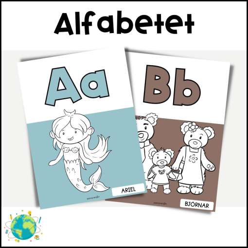 Sagornas värld - Alfabetet