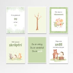 A4 posters naturtema