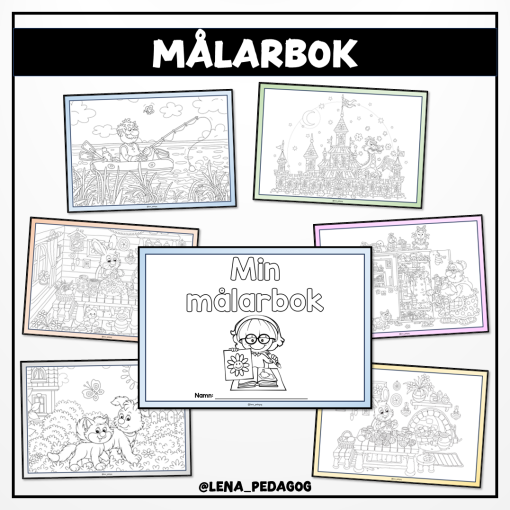 Målarbok