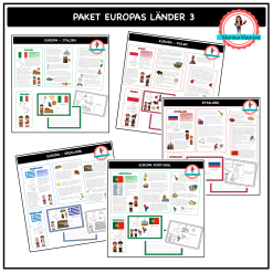 Paket Europas länder - 3