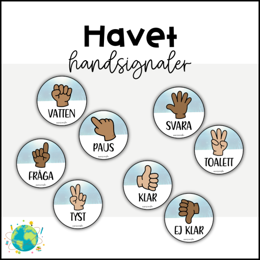 Havet - Handsignaler