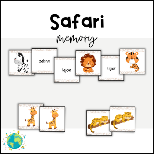 Safari - Djurmemory