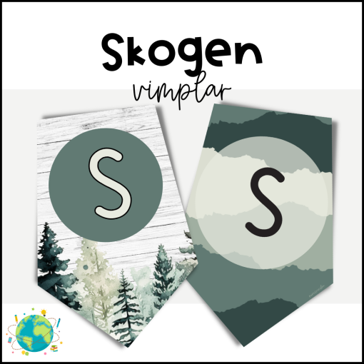 Skogen - Vimplar