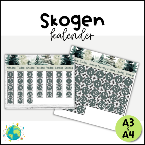 Skogen - Väggkalender