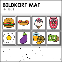 BILDKORT: mat och dryck
