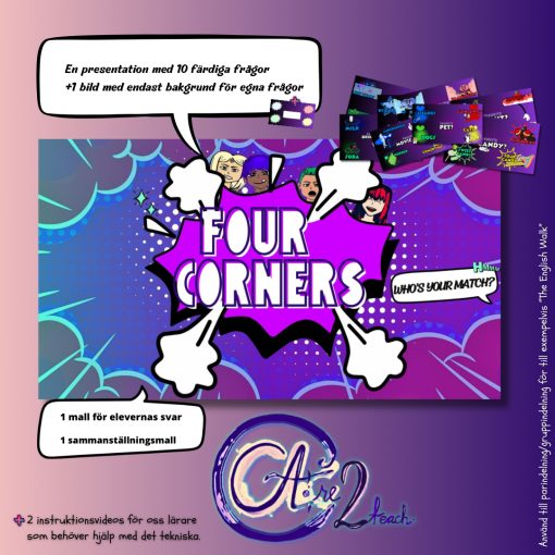 ”Four Corners - find your match”