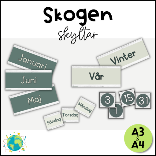 Skogen - Årets skyltar