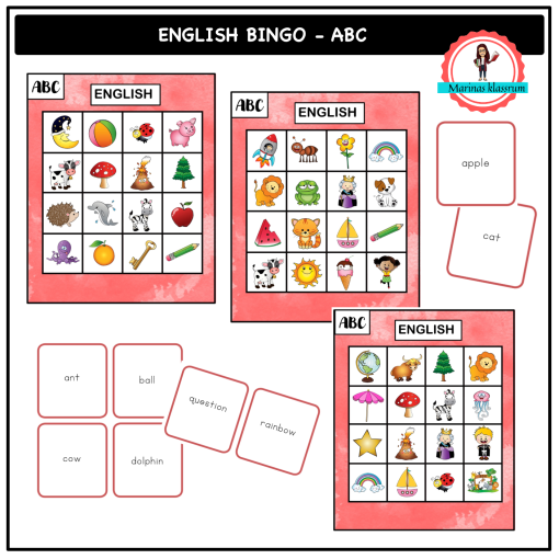 English bingo - ABC