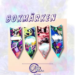Bokmärken - 4 olika