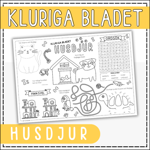 Husdjur - kluriga bladet: knep, knåp och pyssel