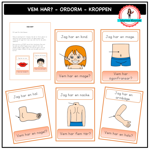 Ordorm - Vem har? - kroppen