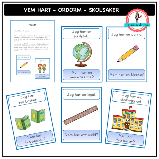 Ordorm - Vem har? - skola